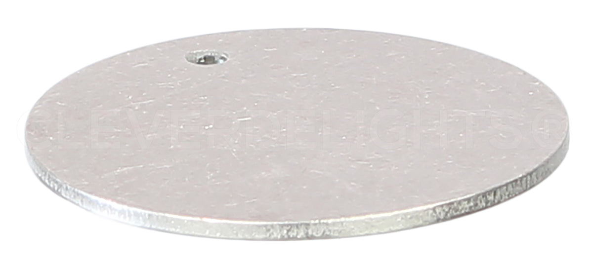 RMP Stamping Blanks, 1 Round, Aluminum .063 (14 Ga.) - 50 Pack