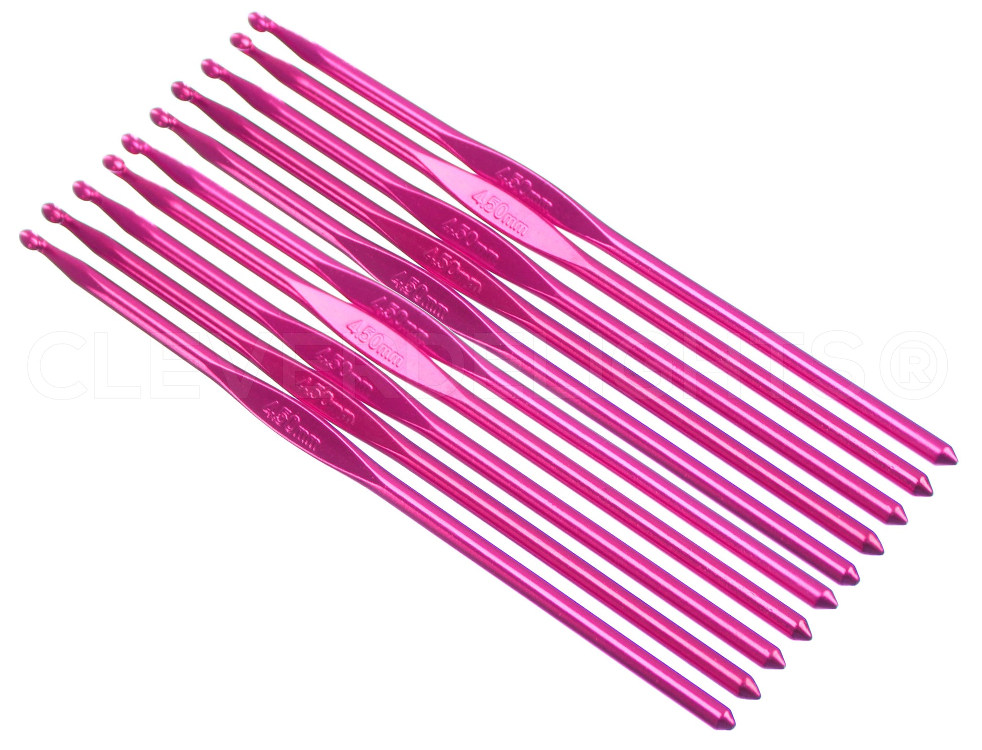 4.5mm Aluminum Crochet Hooks (US Size G/H-7)