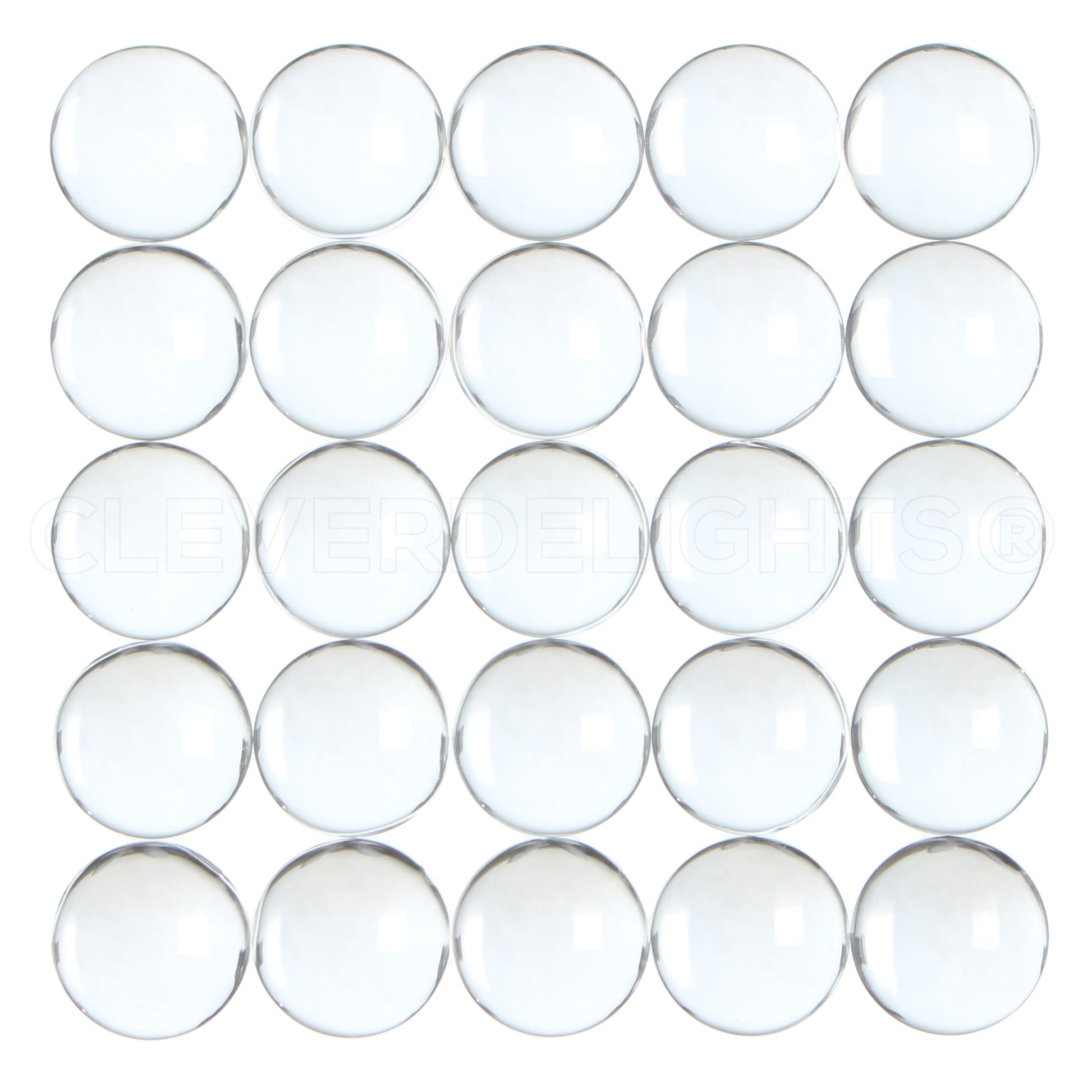 12mm (1/2") Round Glass Cabochons