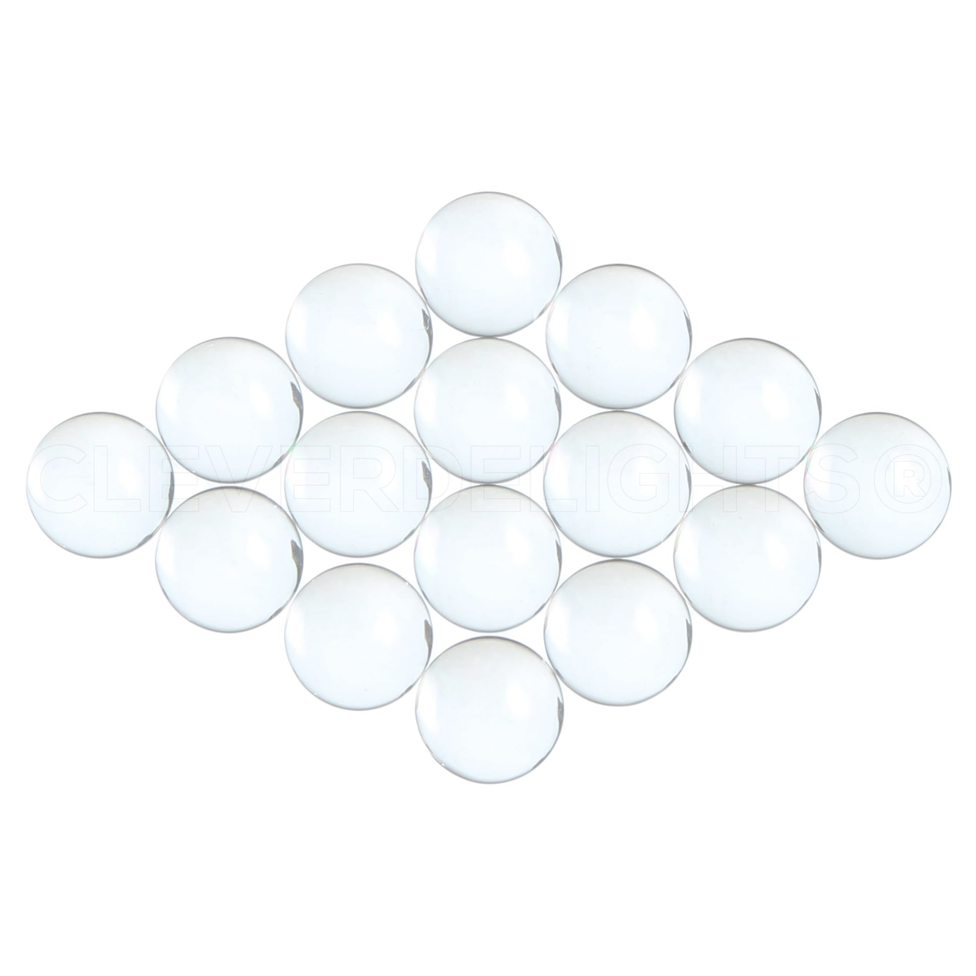 14mm (9/16") Round Glass Cabochons