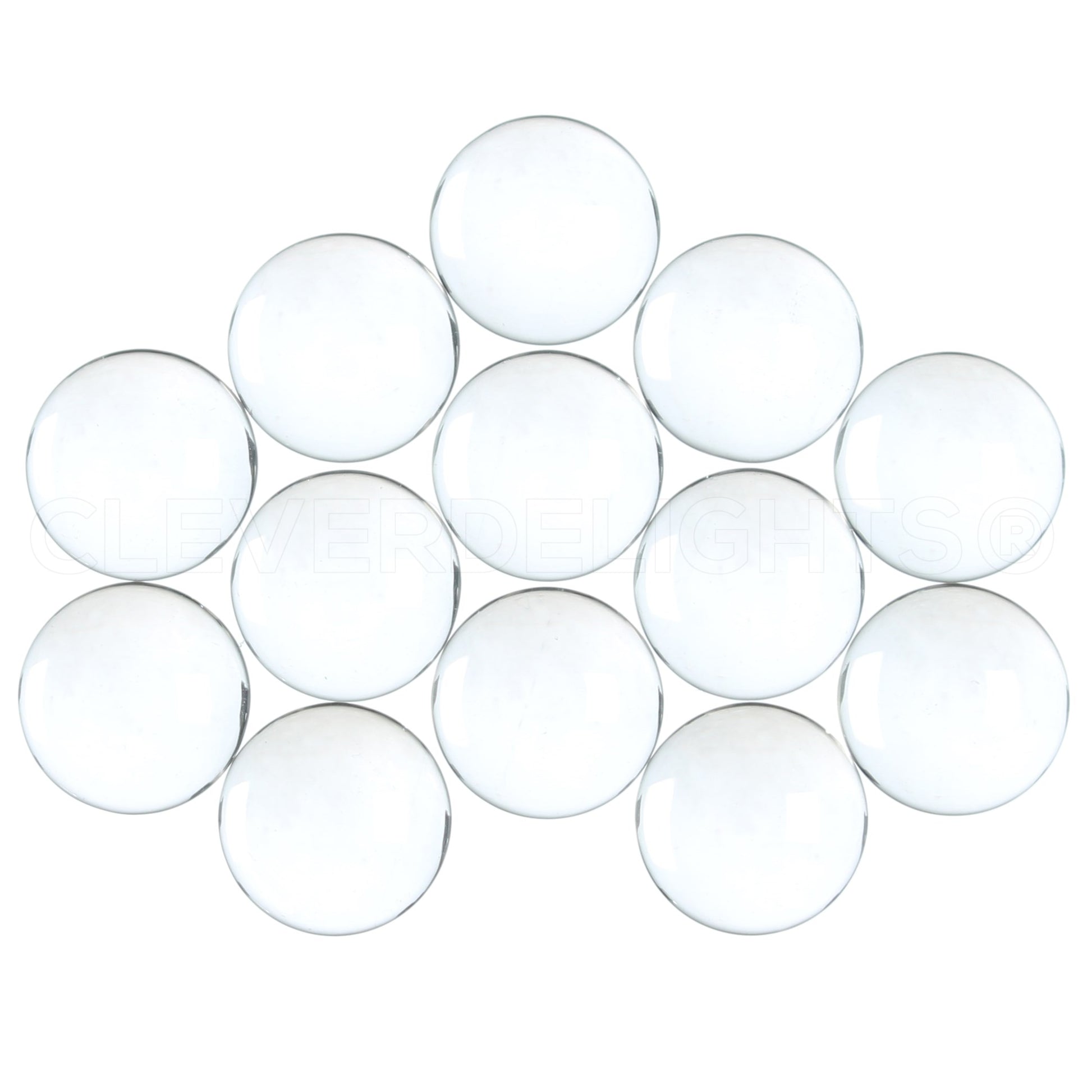 16mm (5/8") Round Glass Cabochons