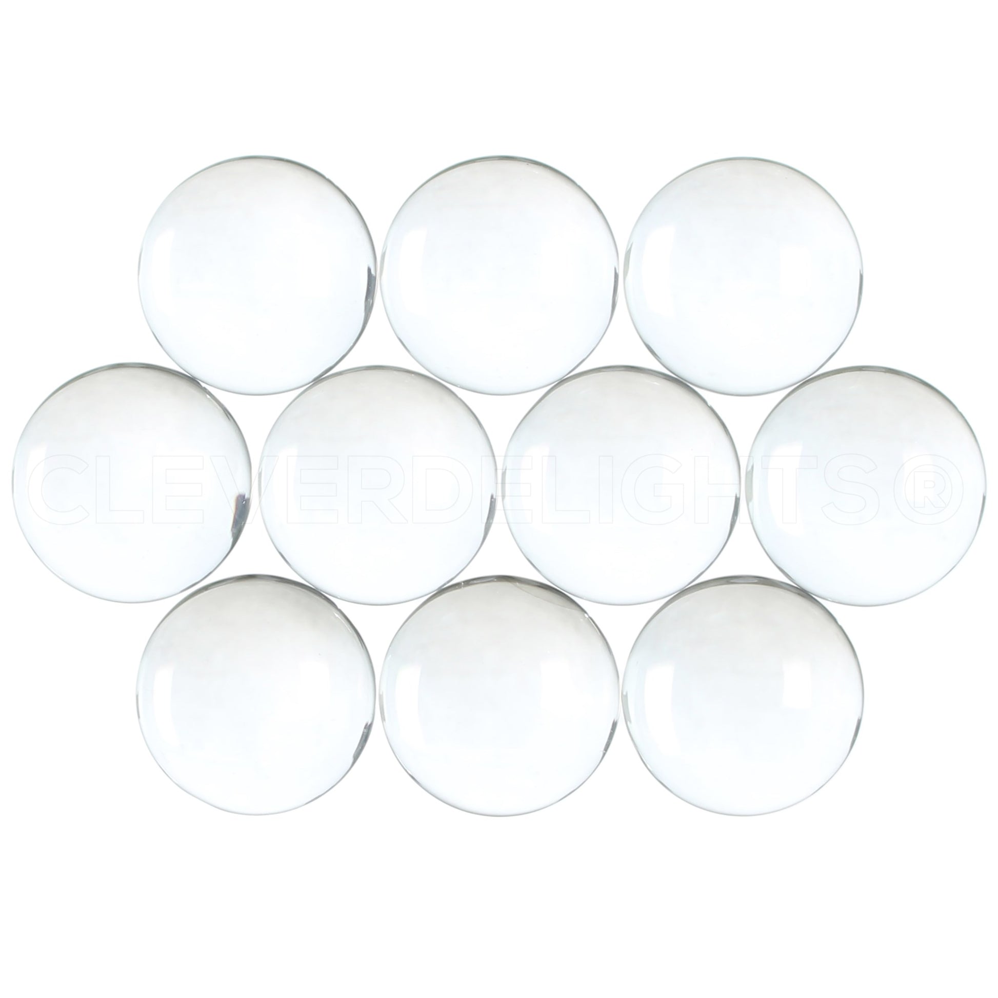 20mm (3/4") Round Glass Cabochons