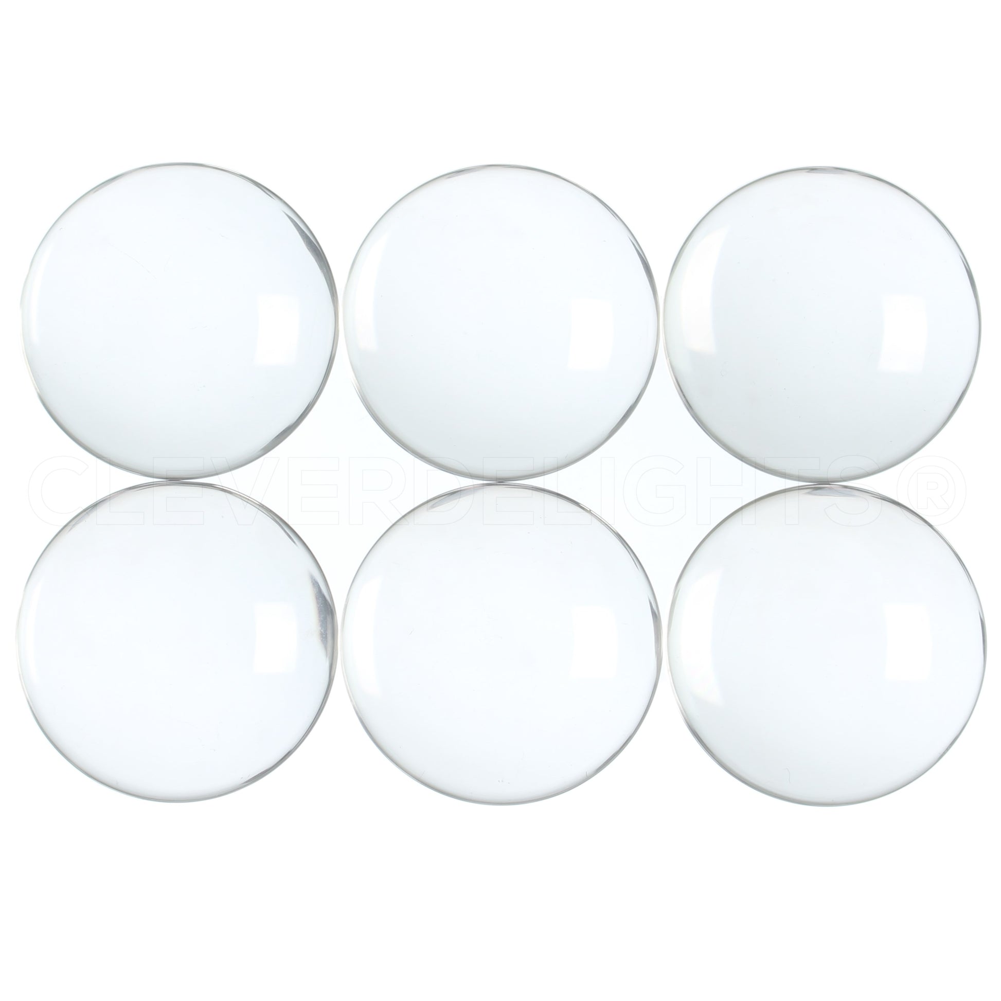 35mm (1 3/8") Round Glass Cabochons