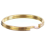 Split Key Rings - Gold Color - 9/16" to 2"