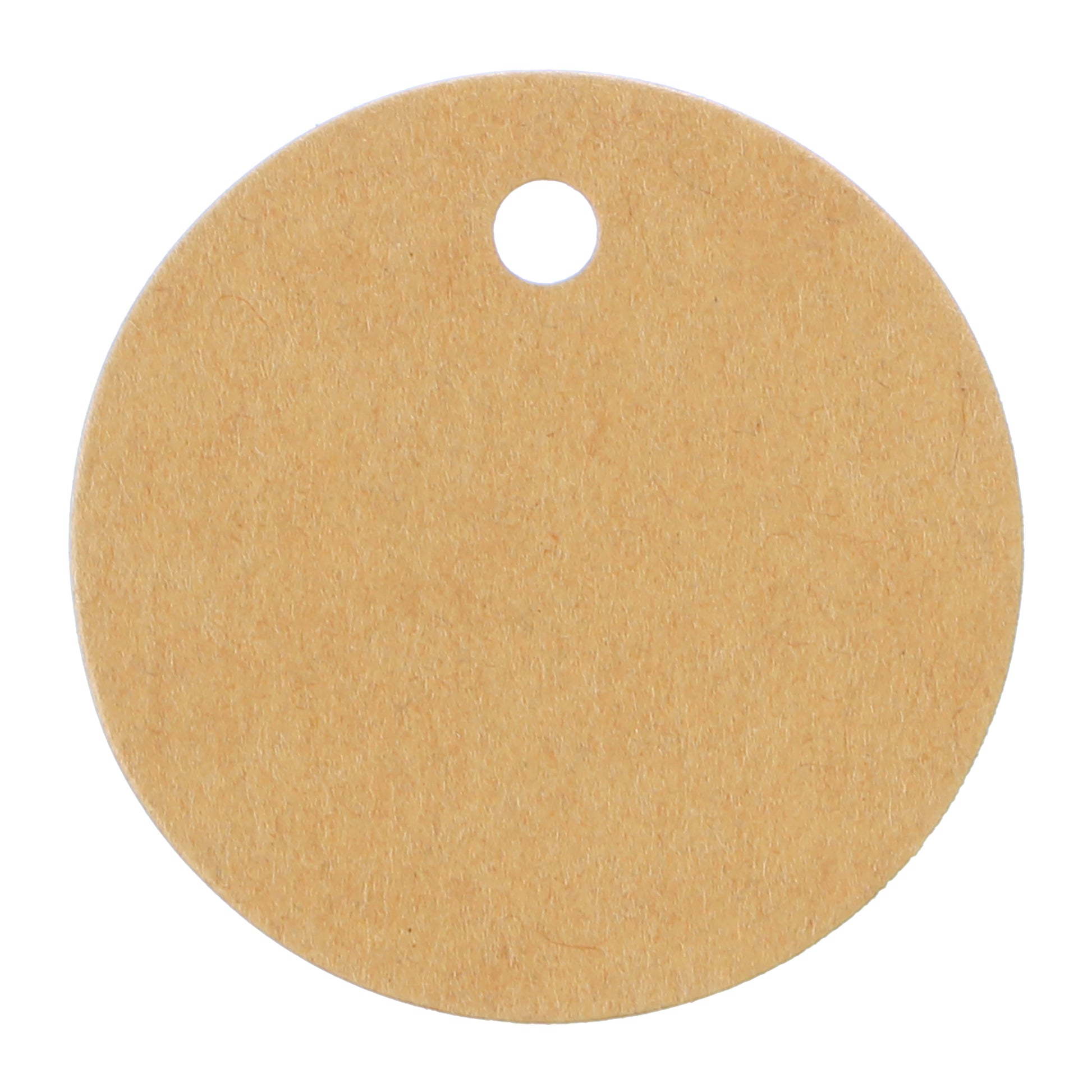 Gift Tags - 1.5" Round - Kraft