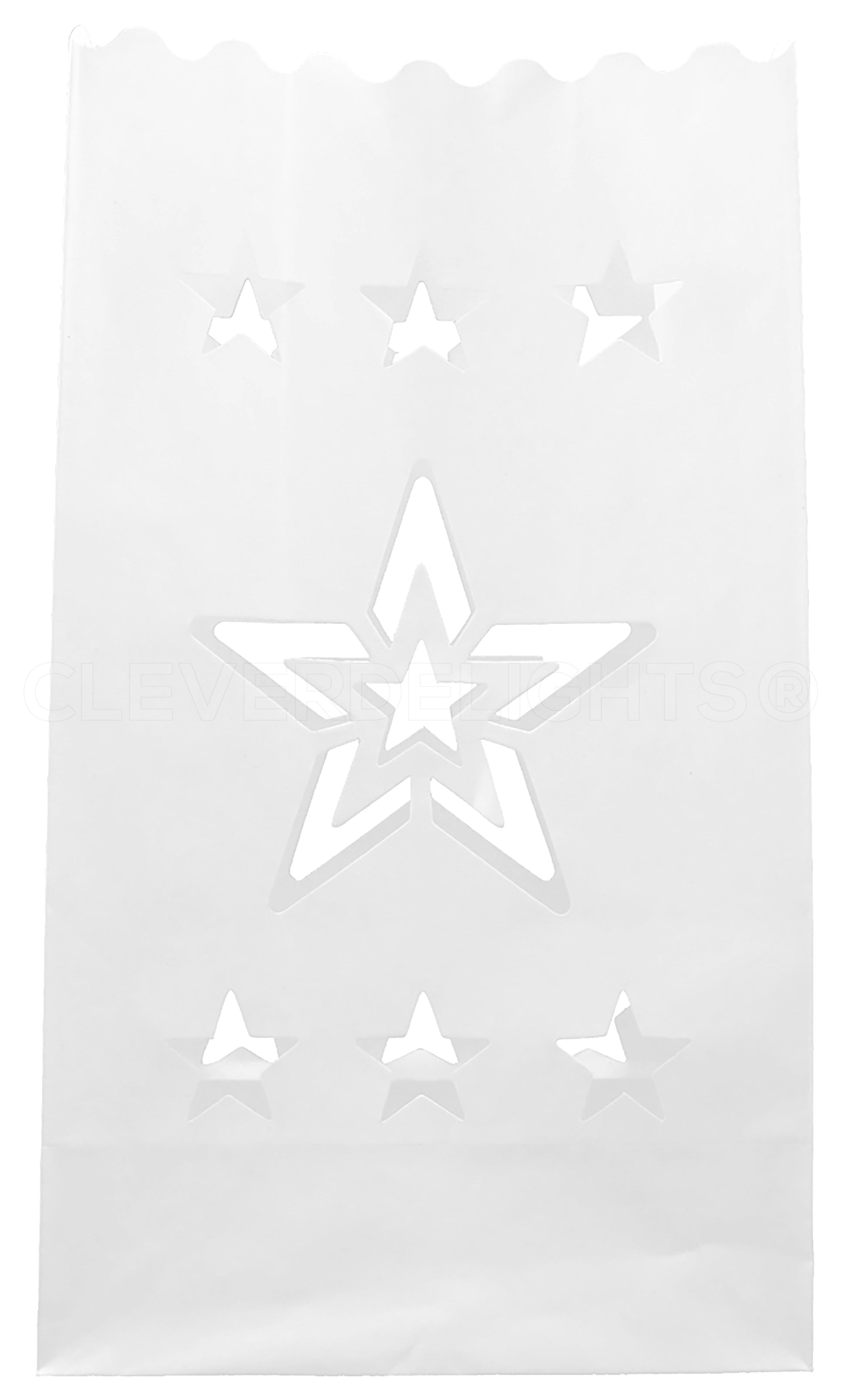 Luminary Bags - Star - White