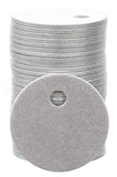 1/2" Raw Aluminum Stamping Blanks - 2mm Hole - 22 Gauge (.025")