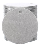 1 1/2" Raw Aluminum Stamping Blanks - 3mm Hole - 14 Gauge