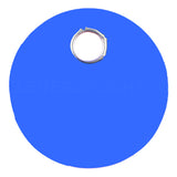 Blue Plastic Tags - 1" Round
