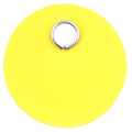 Yellow Plastic Tags - 1" Round
