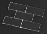 1" x 2" Rectangle Glass Tiles