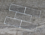 1" x 2" Rectangle Glass Tiles