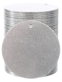 2" Raw Aluminum Stamping Blanks - 3mm Hole - 14 Gauge (.063")