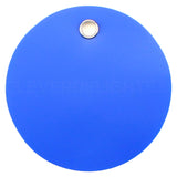 Blue Plastic Tags - 2" Round