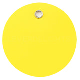 Yellow Plastic Tags - 2" Round