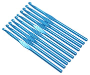 Size J (Size 10) Aluminum Crochet Hooks - 6mm Diameter