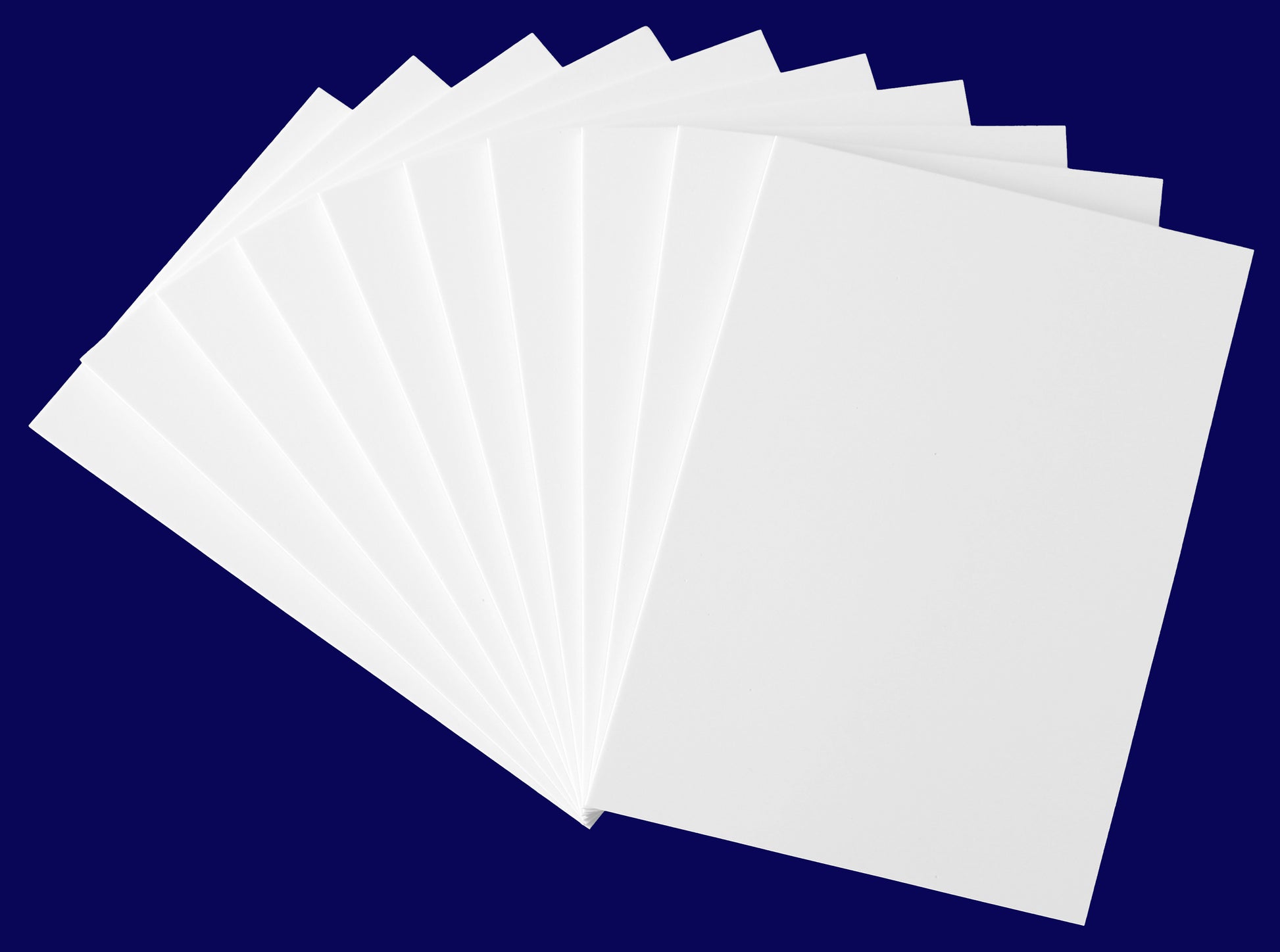 Thick Craft Foam Sheets - White - 8" x 11"
