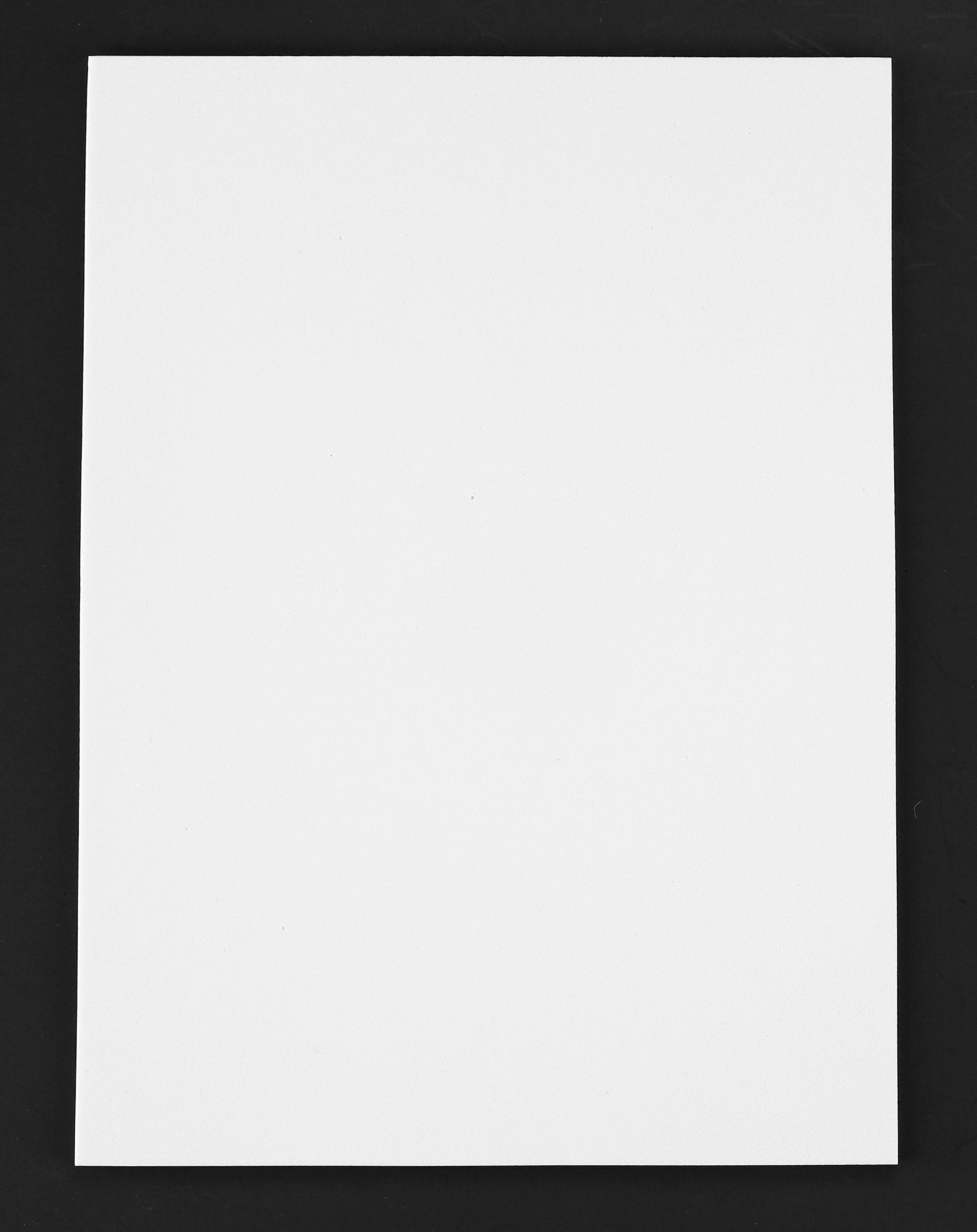 Thick Craft Foam Sheets - White - 8" x 11"