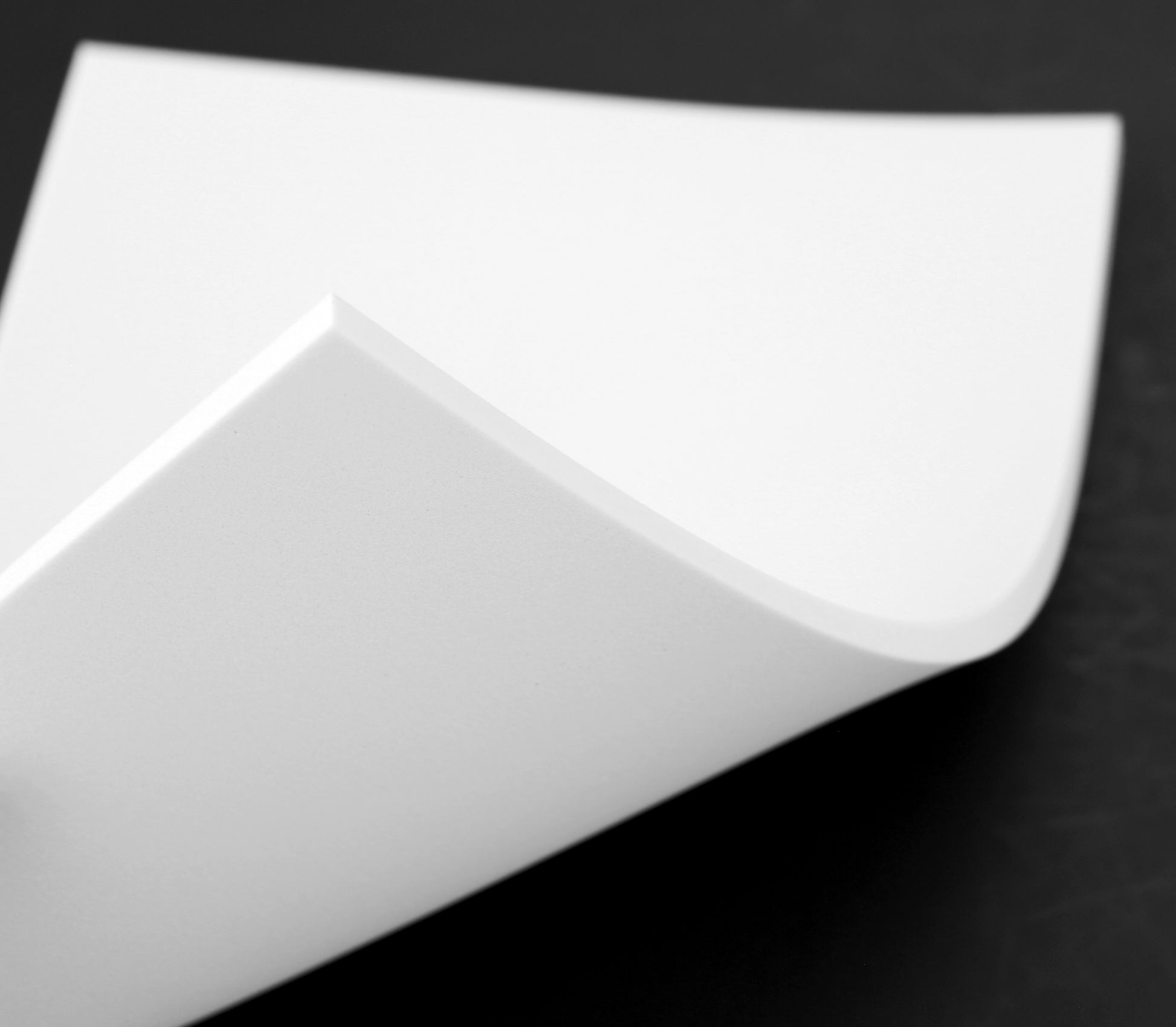 Thick Craft Foam Sheets - White - 7.25" x 3.25"