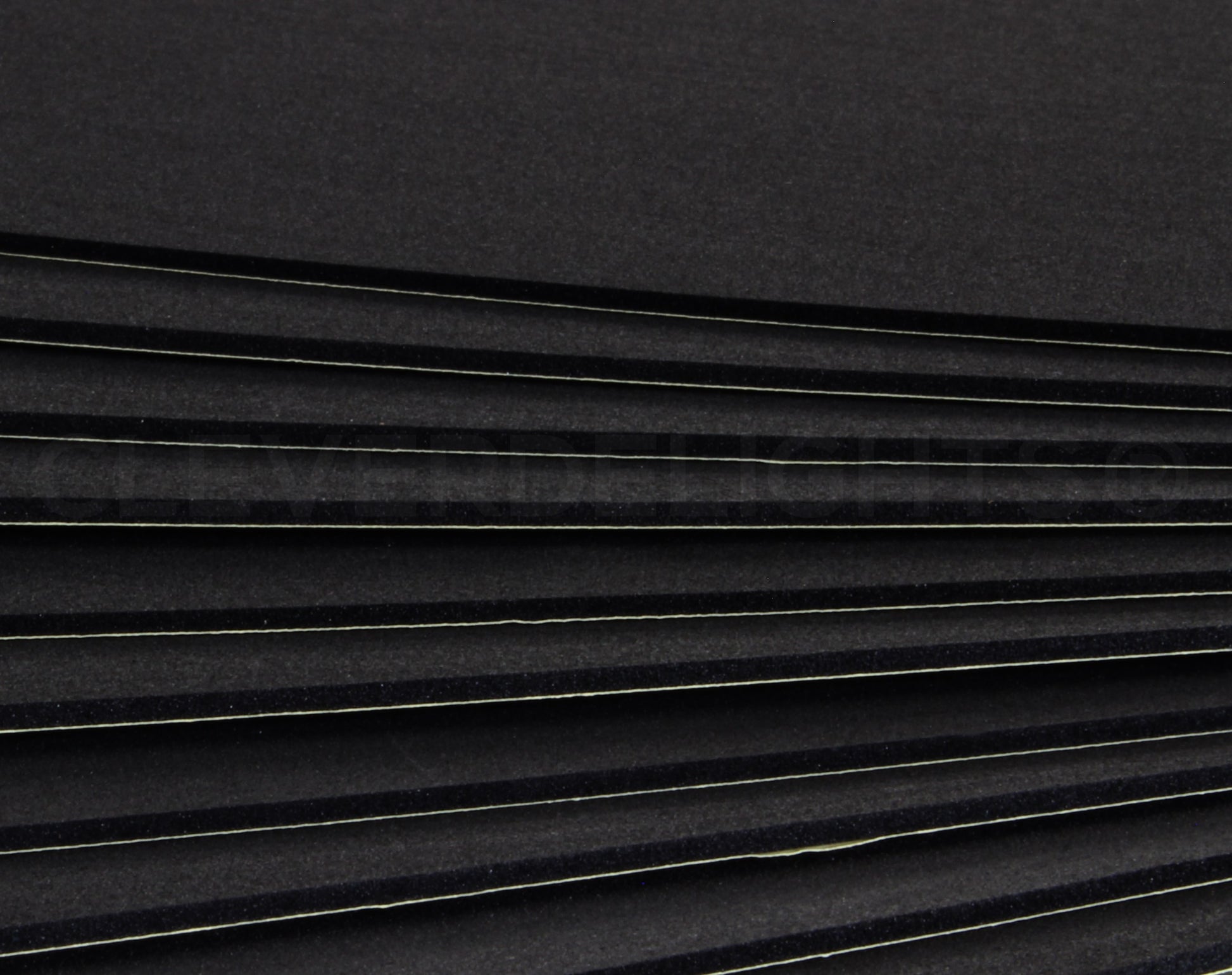 Craft Foam Sheets - Black - 8" x 12"
