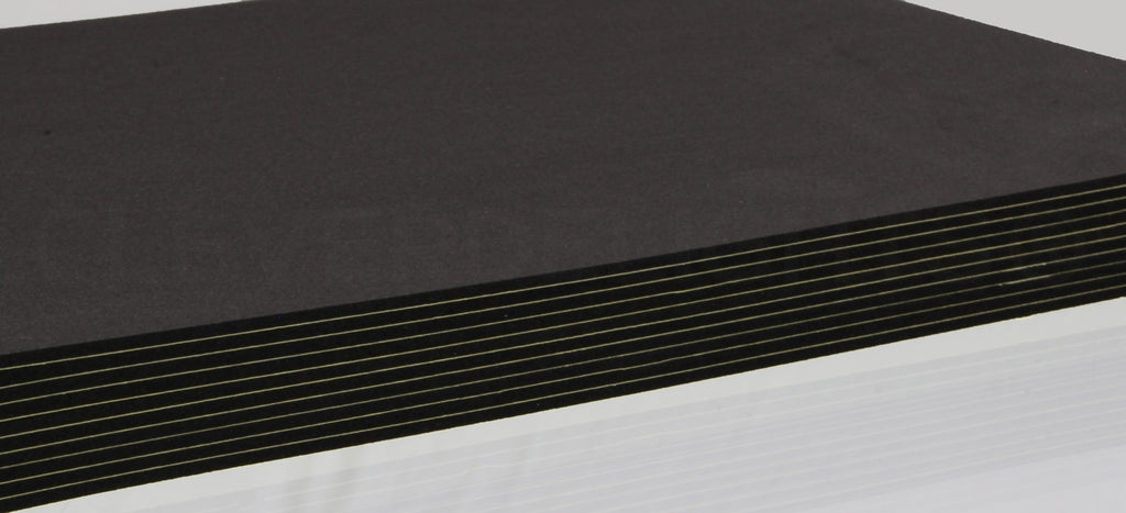 Craft Foam Sheets - Black - 8" x 12"