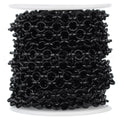 Rolo Chain - 1/4" Link - Dark Black Color