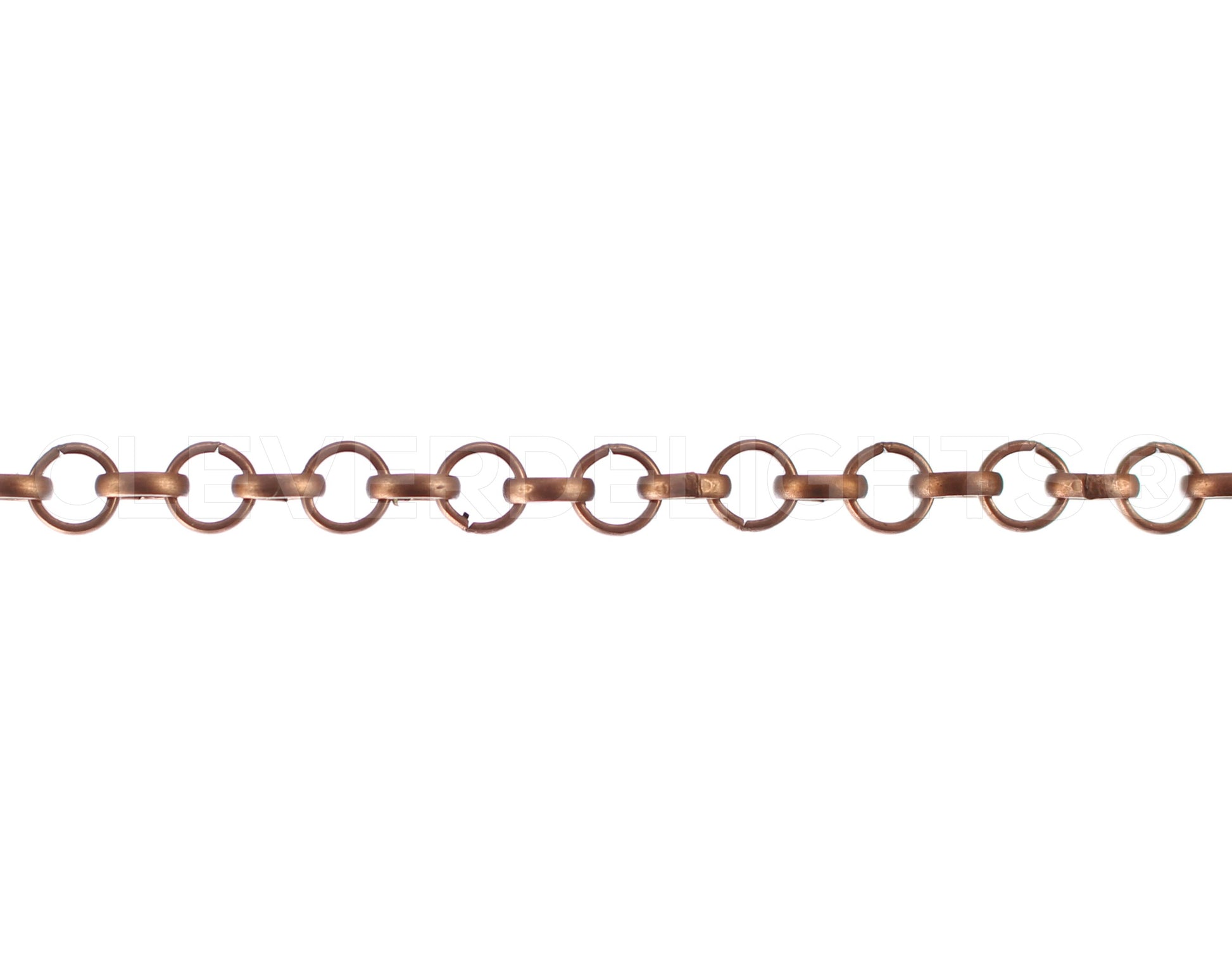 Rolo Chain - 1/4" Link - Antique Copper Color