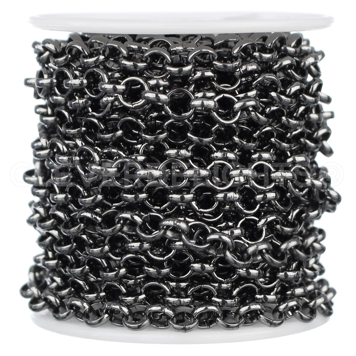 Rolo Chain - 1/4" Link - Gunmetal Color