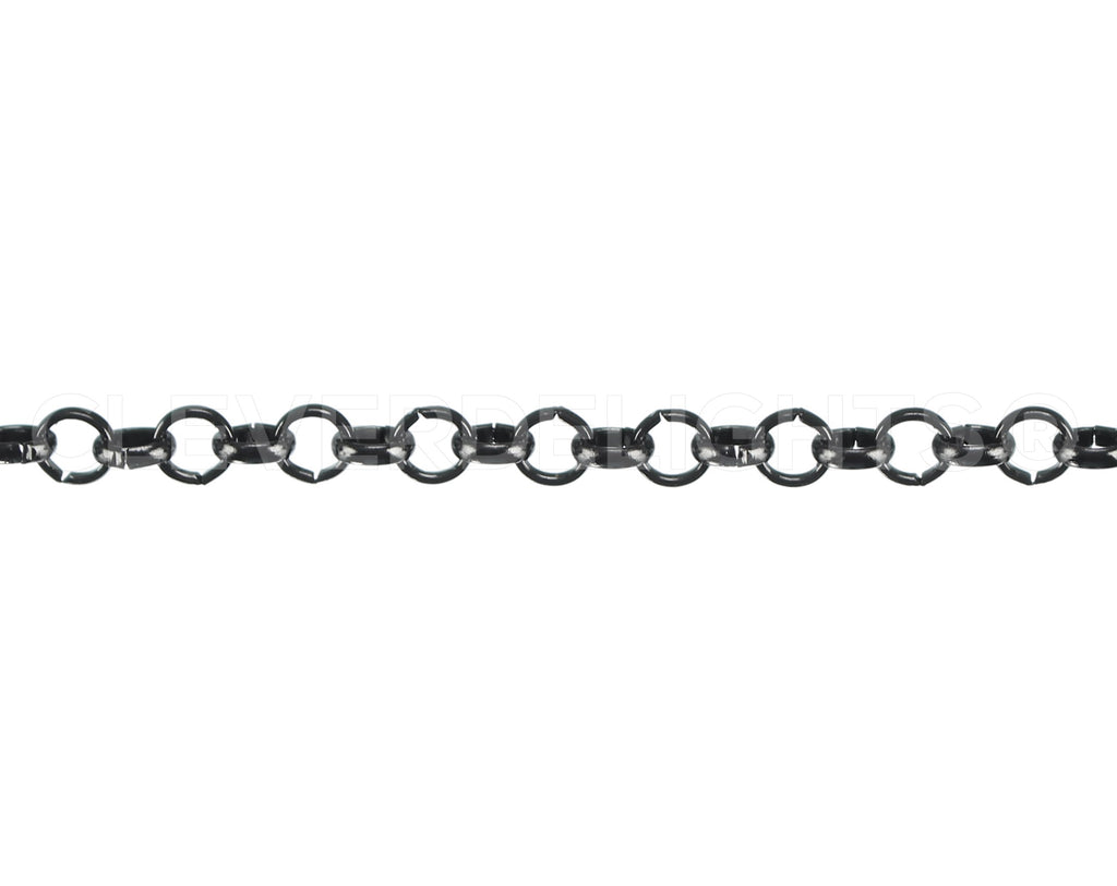 Rolo Chain - 1/4" Link - Gunmetal Color
