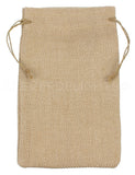 Herringbone Burlap Bags - 6" x 10"