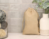 Herringbone Burlap Bags - 6" x 10"