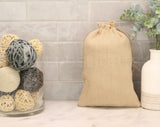 Herringbone Burlap Bags - 8" x 12"