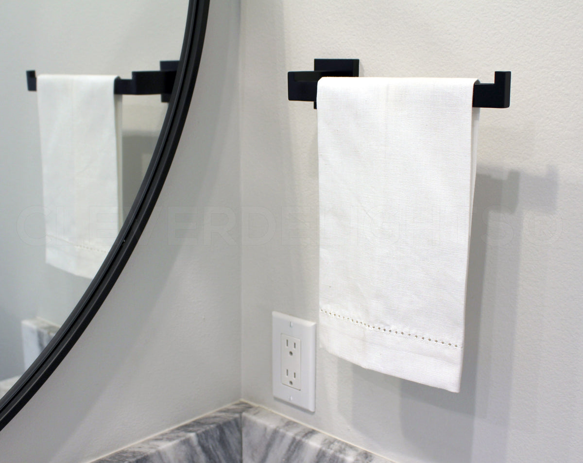 Heavyweight Hemstitch Fingertip Towels - 100% Cotton - White