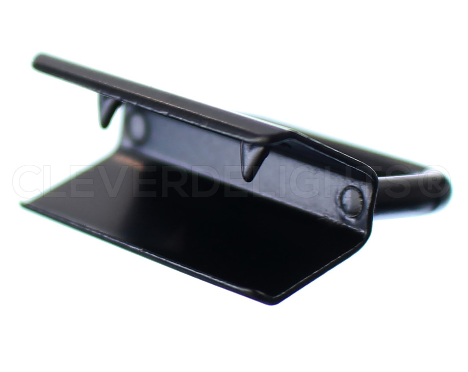 1" Key Fob Hardware Sets With Key Rings - Dark Black Color