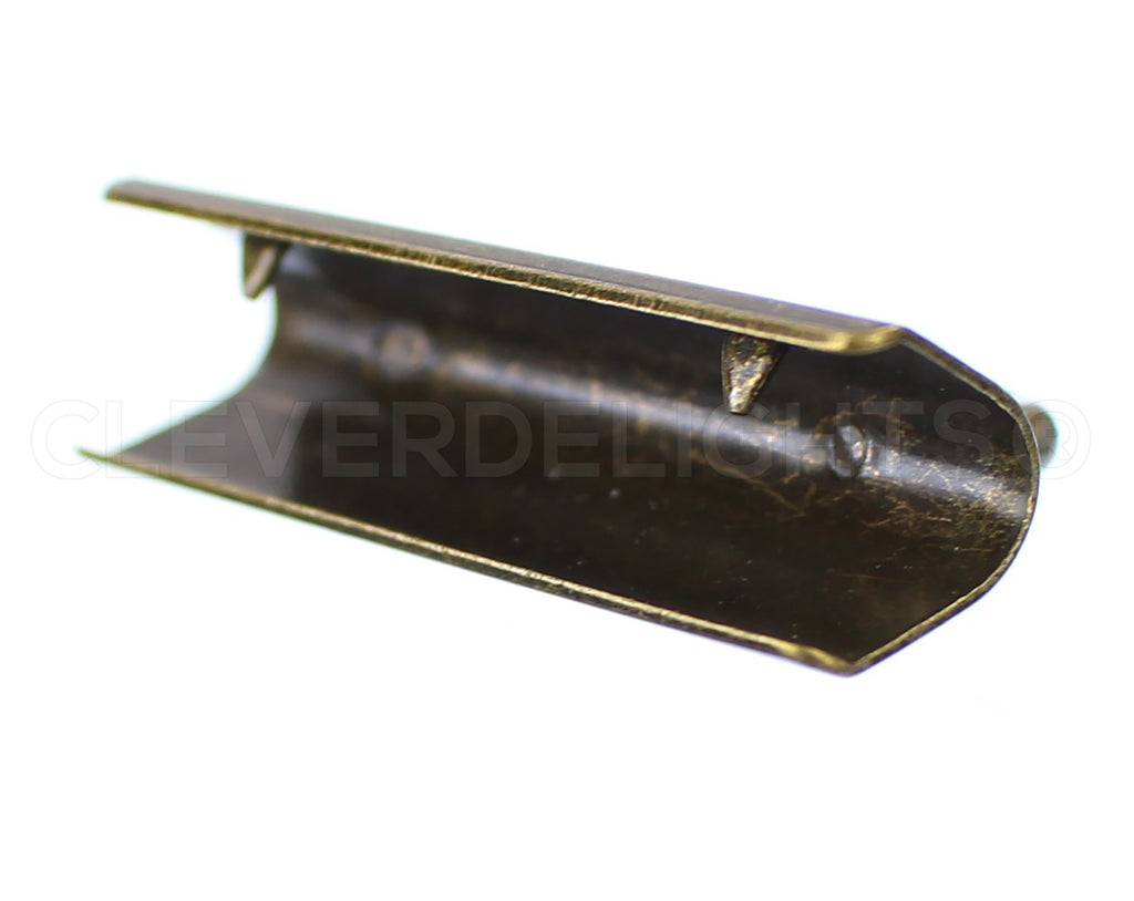 1.5" Key Fob Hardware Sets With Key Rings - Antique Bronze Color