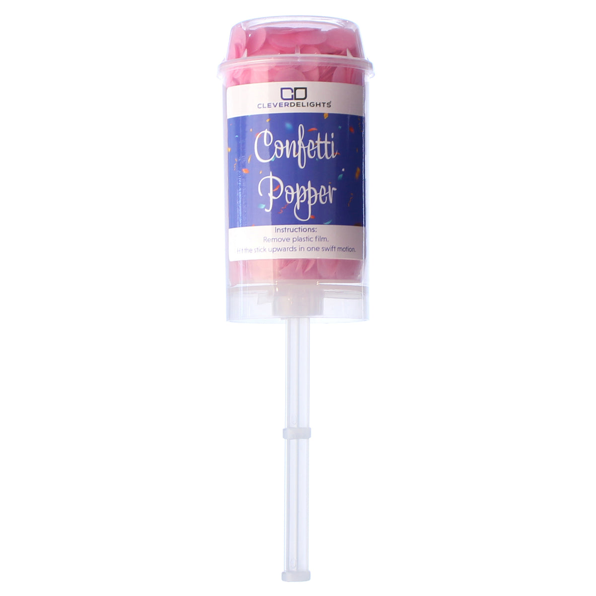 Pink Confetti Poppers