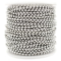 2.0mm Ball Chain - Platinum Silver Color