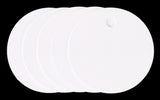 Gift Tags - 1.5" Round - White