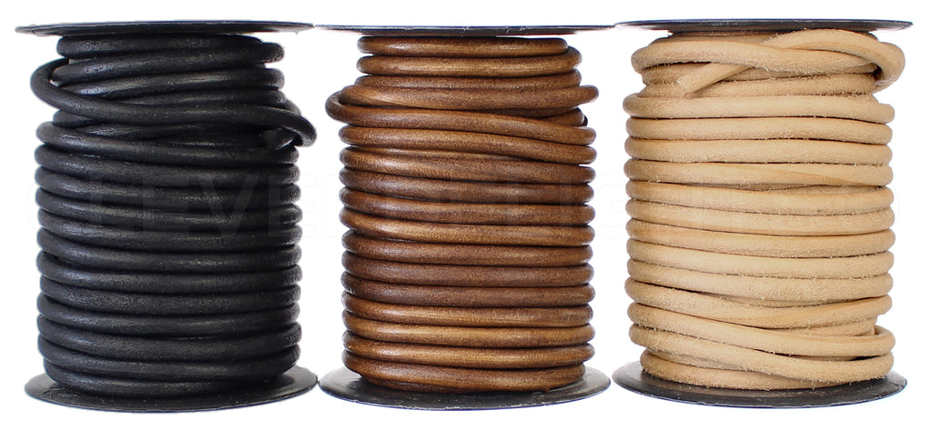 6mm (1/4") Leather Cord