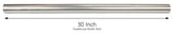 Metallic Silver Gift Wrapping Paper - 30 Inch Width