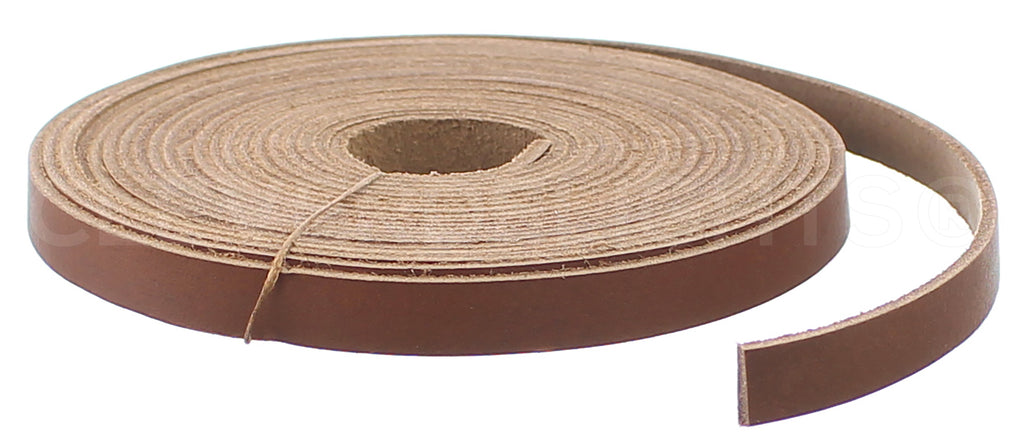9.5mm (3/8") Leather Strap - Brown