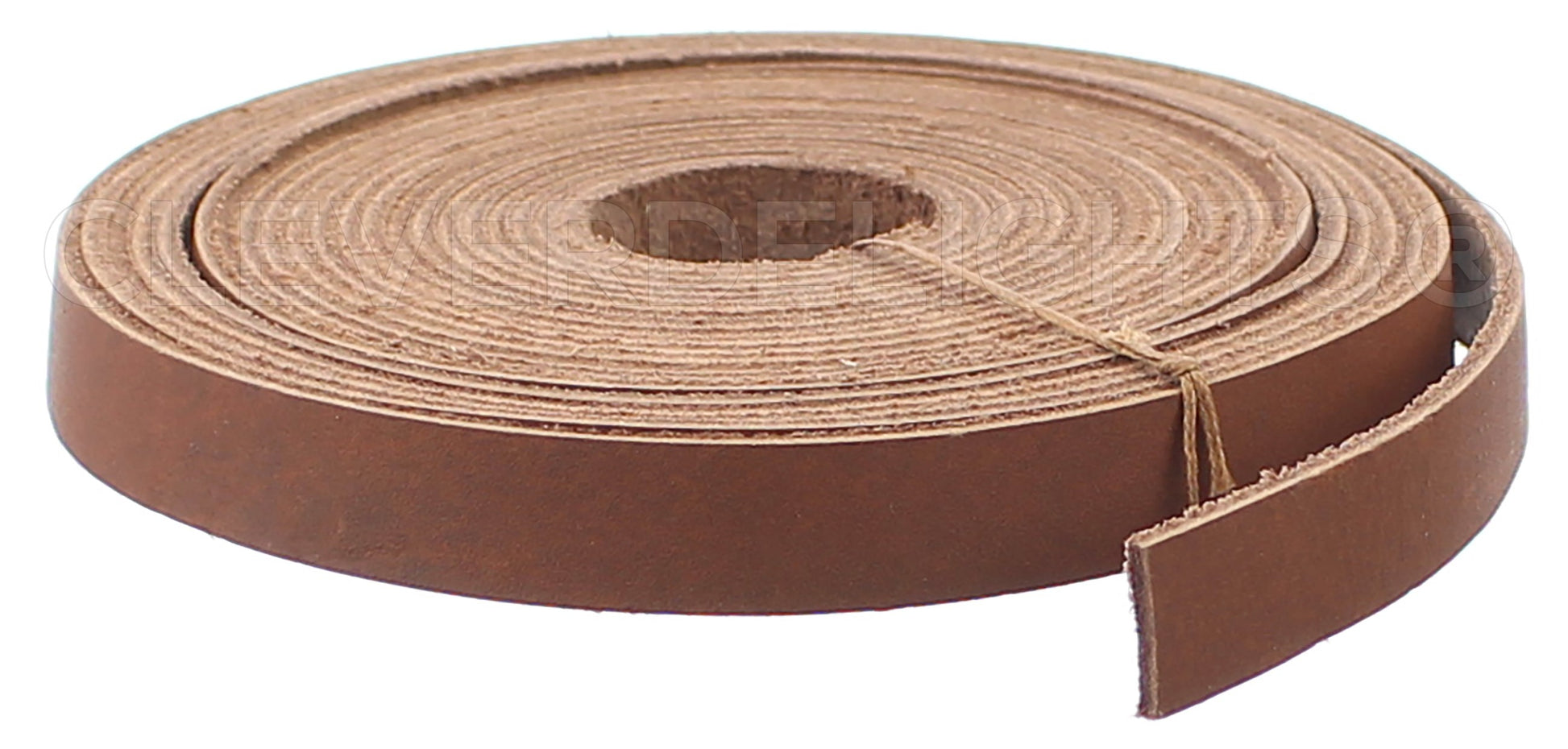 12.7mm (1/2") Leather Strap - Brown