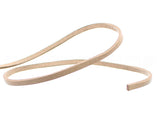 3.5mm (1/8") Leather Flat Cord - Natural
