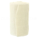 6" Ivory Burlap Ribbon - Wired Edges - 10 Yards