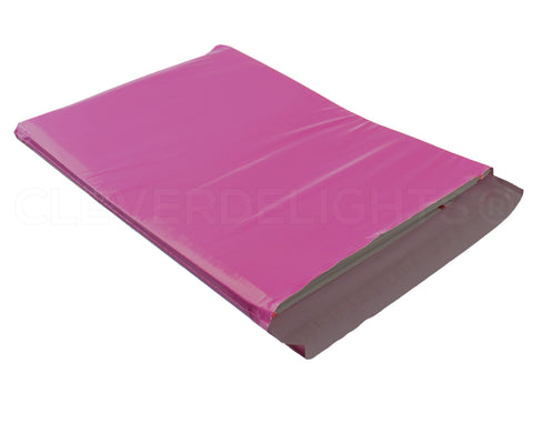 Magenta Poly Mailers - 12" x 16"