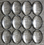 13x18mm Oval Glass Cabochons