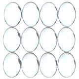 13x18mm Oval Glass Cabochons