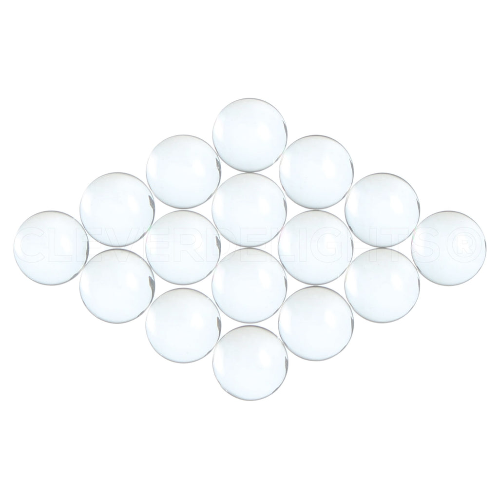14mm (9/16") Round Glass Cabochons