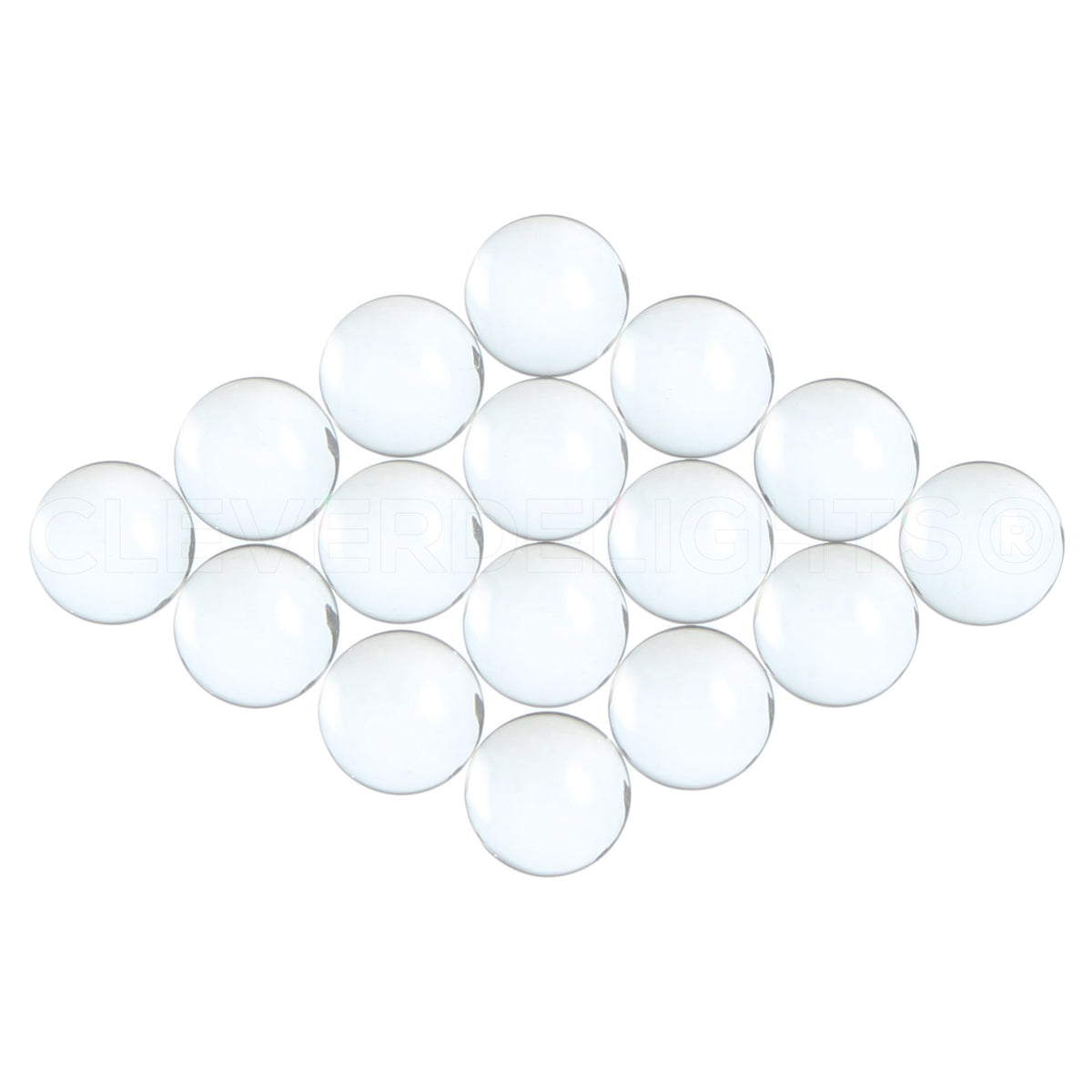 14mm (9/16") Round Glass Cabochons