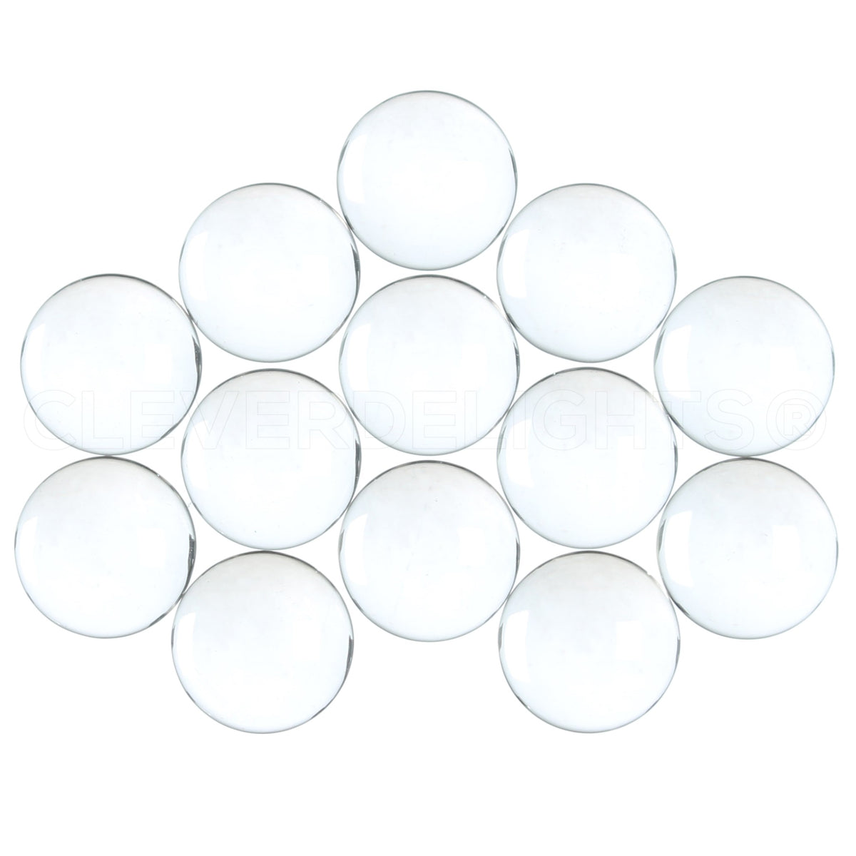 16mm (5/8") Round Glass Cabochons